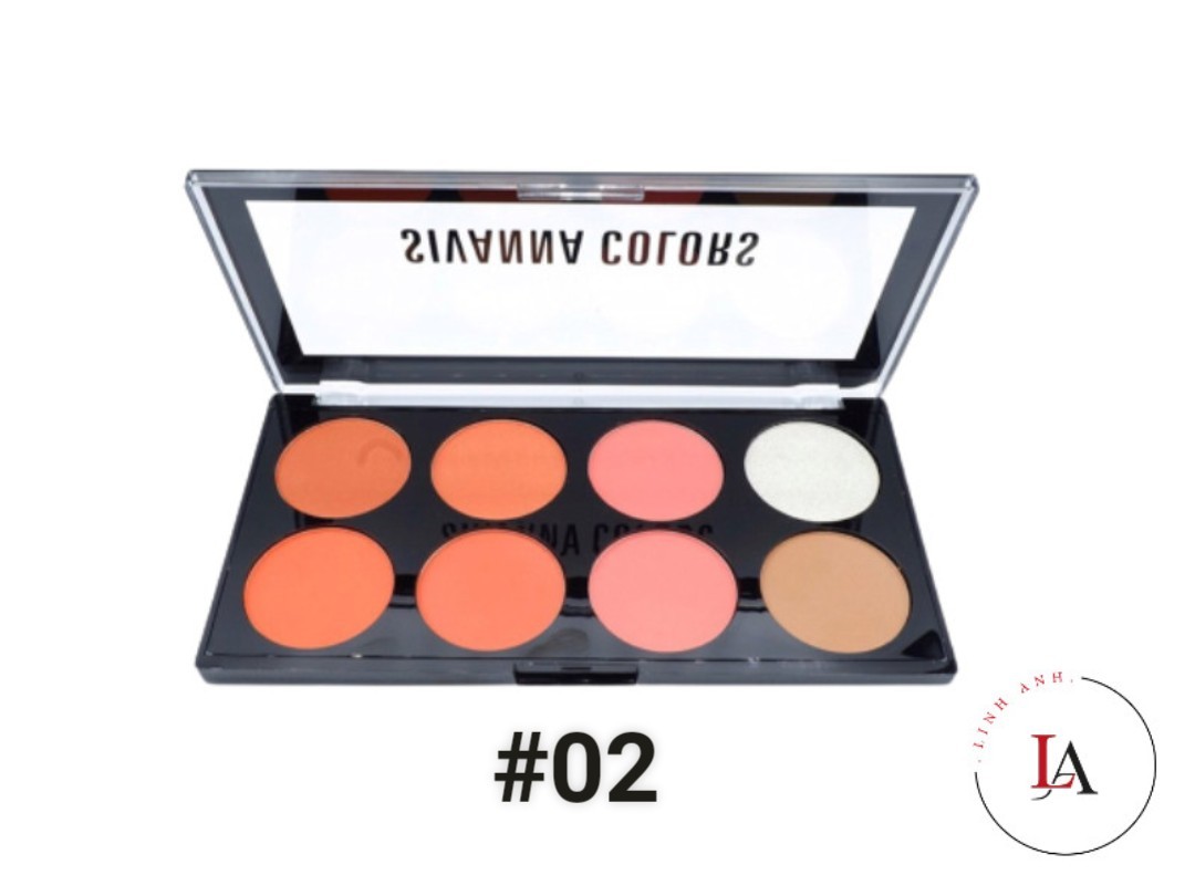 Bảng má Sivanna 8 ô Ultra Blush Palette